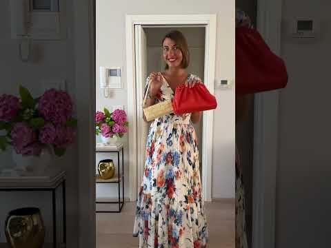Vernal Blossom Pleated Maxi Dress