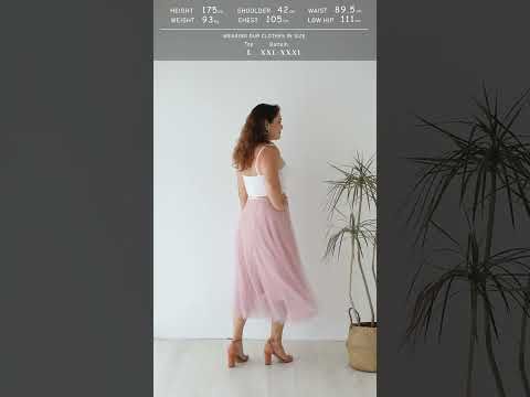 My Secret Garden Tulle Maxi Skirt in Pink
